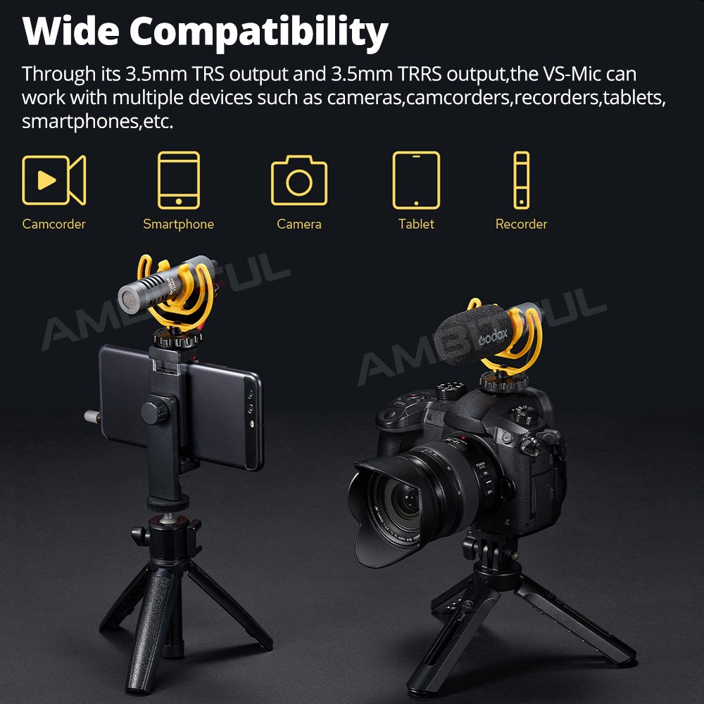 Godox VS-Mic Compact Shotgun M - đánh giá và giá Seek Compact Pro Android