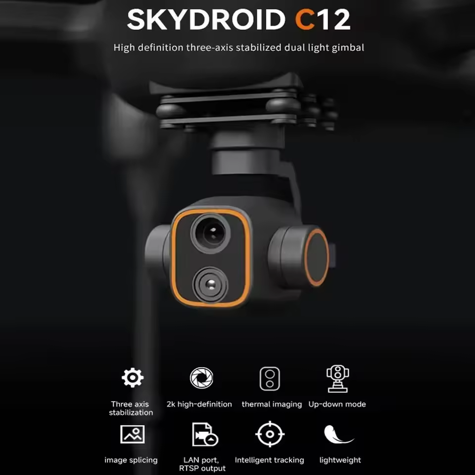 APStoreSkydroid C12 2k HD Ther - đánh giá và giá Thermal Imager Drone Gimbal
