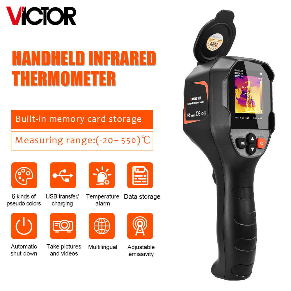 VICTOR Thermal Imager TISR 240 - đánh giá và giá Nf 521 Thermal Imaging Camera