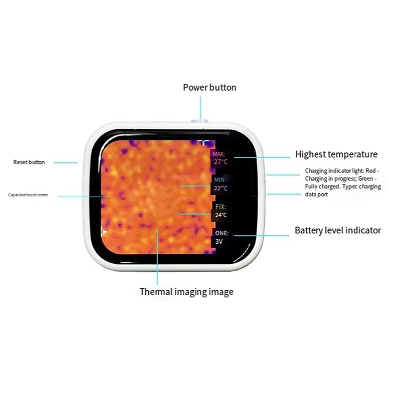 B62B Mini Pocket Thermal Image - đánh giá và giá Underfloor Heating Thermal Detector